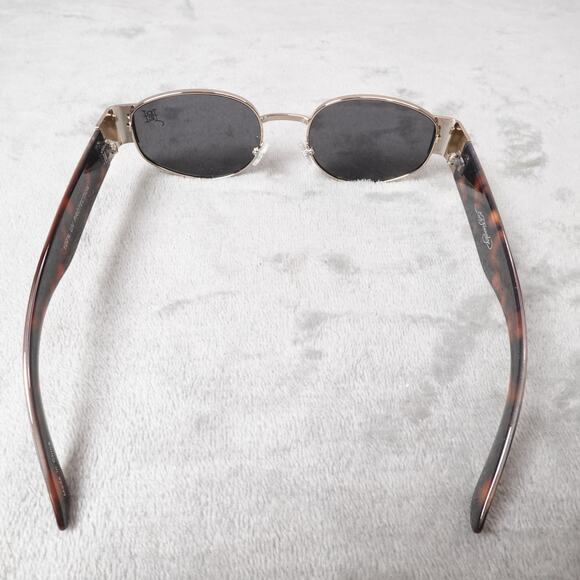 Ed Hardy Dragon House Annunciation Y2K Sunglasses Unisex Brown Tortoise VTG New main image 10